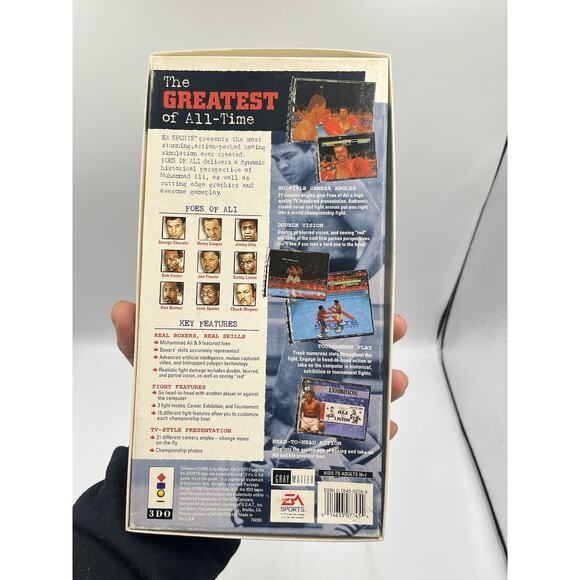 Foes of Ali (3DO, 1995) Long Box And Game Only - Picture 7 of 14